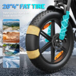 Smart Electric Scooter, Lightweight, Fast & Built for Daily Commute - Image 7